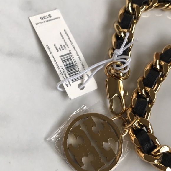 NWT metallic leather bracelet - Picture 2 of 4